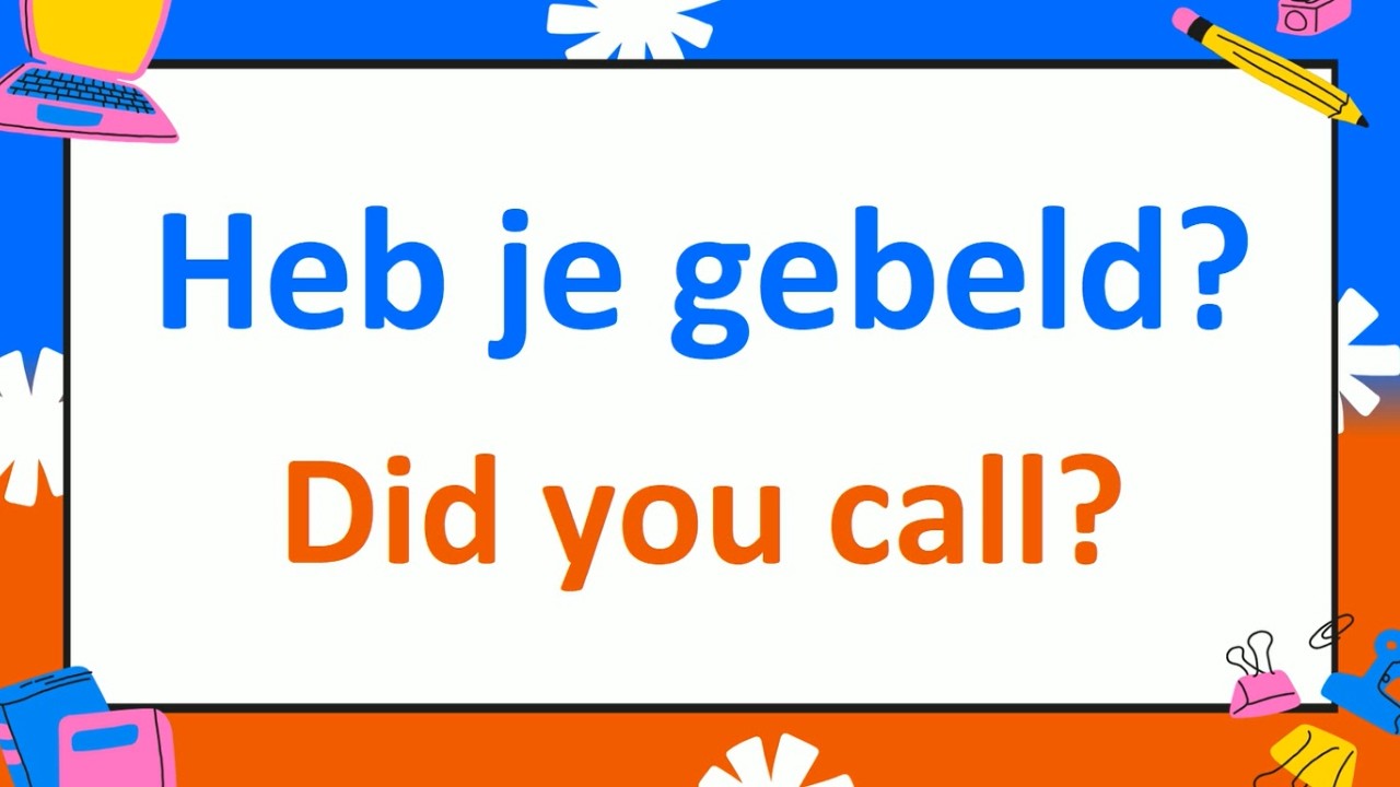 Learn 300+ Top Dutch Past Tense Questions for Daily Conversations!