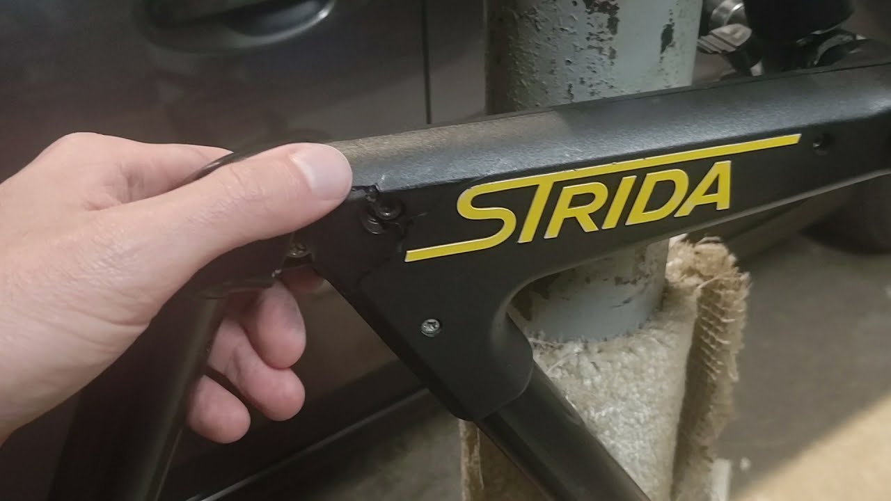 My new British Strida Mark I folding bike