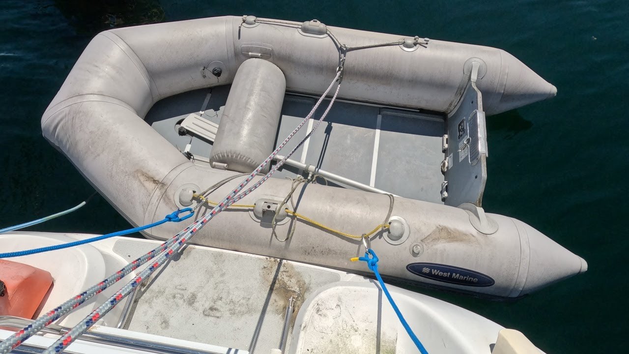 Episode 65 - How We Lower And Raise Our Dinghy