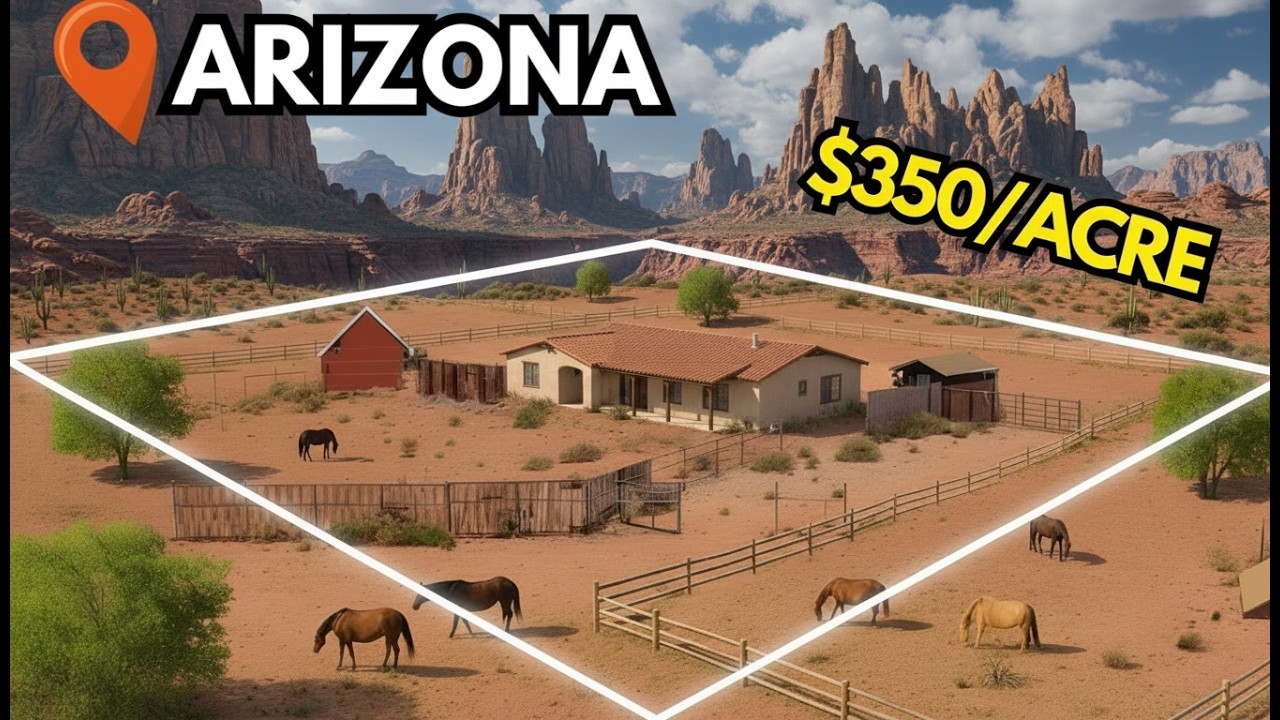 10 Insanely Affordable LAND for Sale in Arizona (With Massive Acreage)