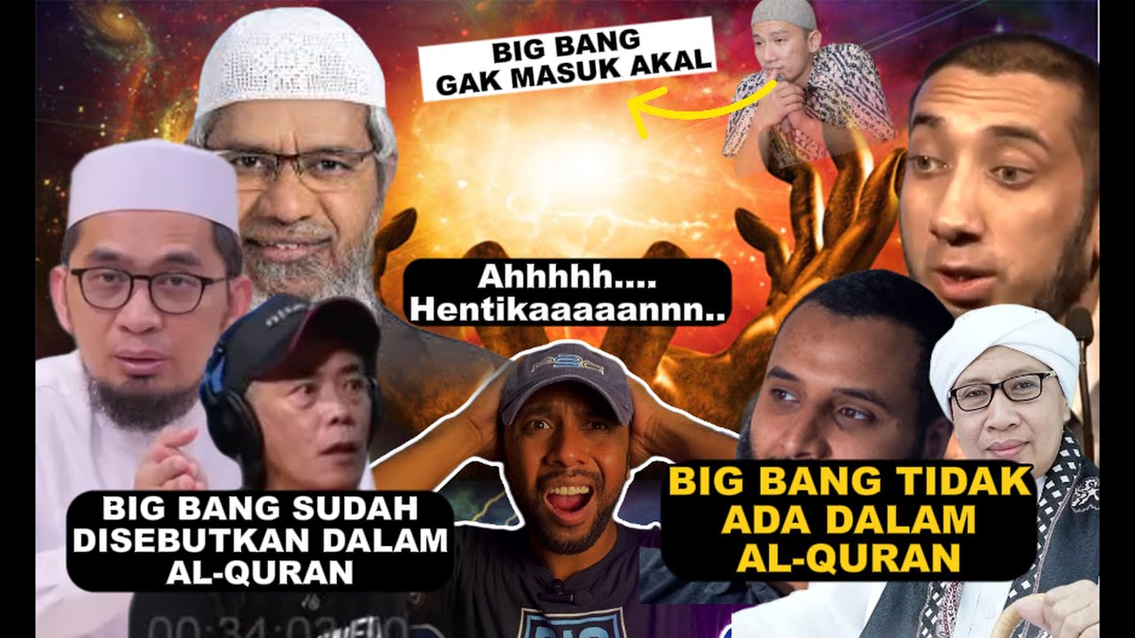 APAKAH BIG BANG SUDAH DISEBUTKAN DALAM AL QURAN❓