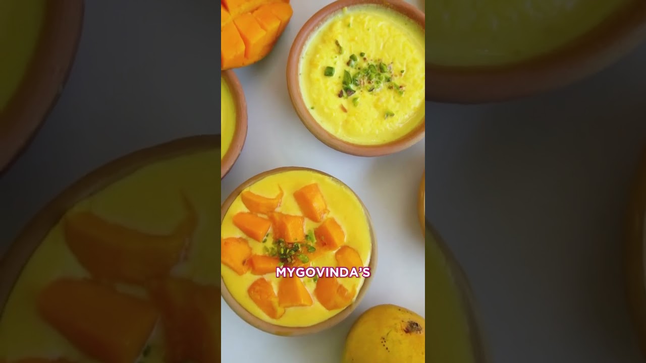 Mango Mania is back at #MyGovinda&rsquo;s.​ #mygovindas #dubairestaurants #vegetarian #mango #mangojuice