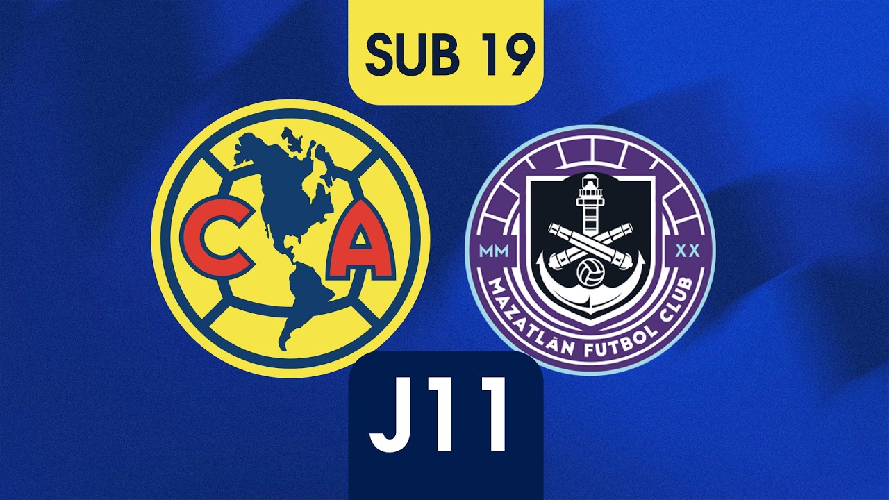 🔴 -  EN VIVO - 🦅 Sub19: América Vs Mazatlán - J11 - CL26