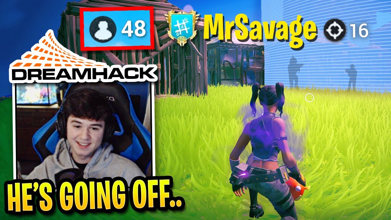 Bugha *MIND BLOWN* Spectating MrSavage Win Dreamhack Tournament! (Fortnite)