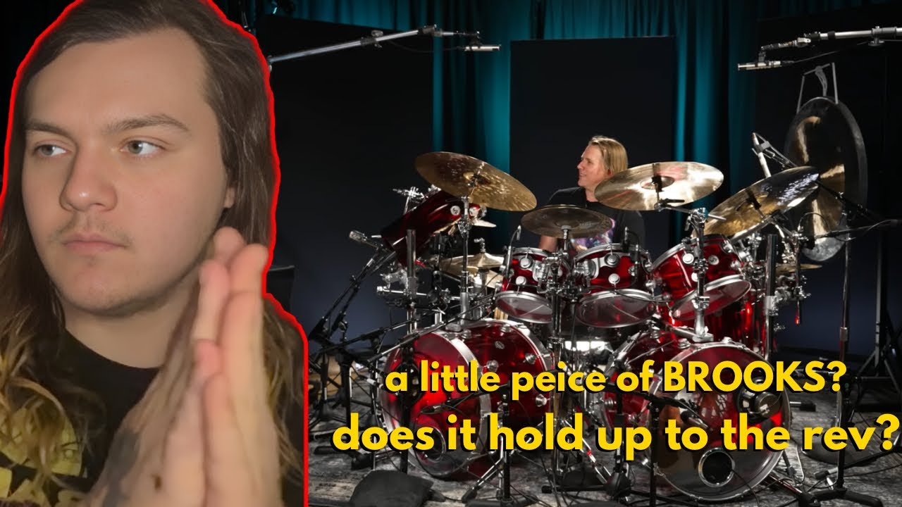 does Brooks Wackerman hold up to The Rev? |drummer reacts|