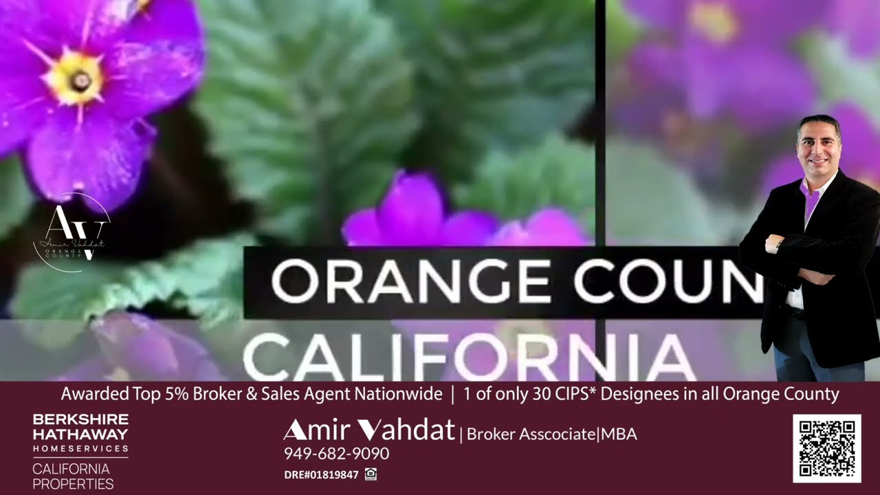 Orange County October 2023 Real Estate Market Update by Amir Vahdat