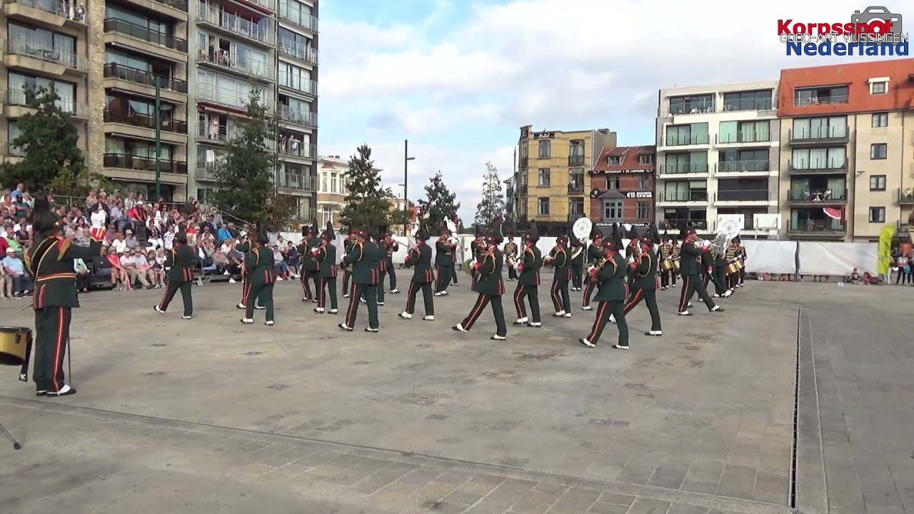 Edelweiss Heerlen tijdens Taptoe De Panne 2021