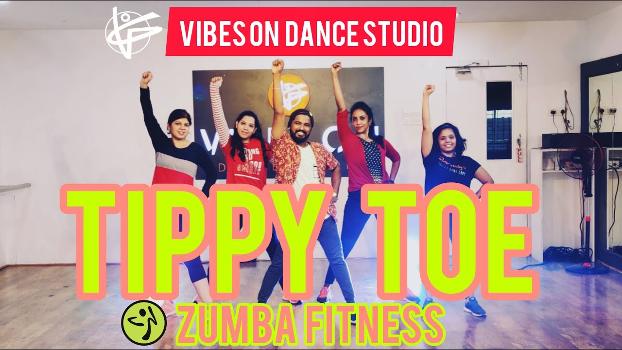 TIPPY TOE | ZUMBA FITNESS | KARTHIK CHOREOGRAPHY | VIBES ON DANCE STUDIO