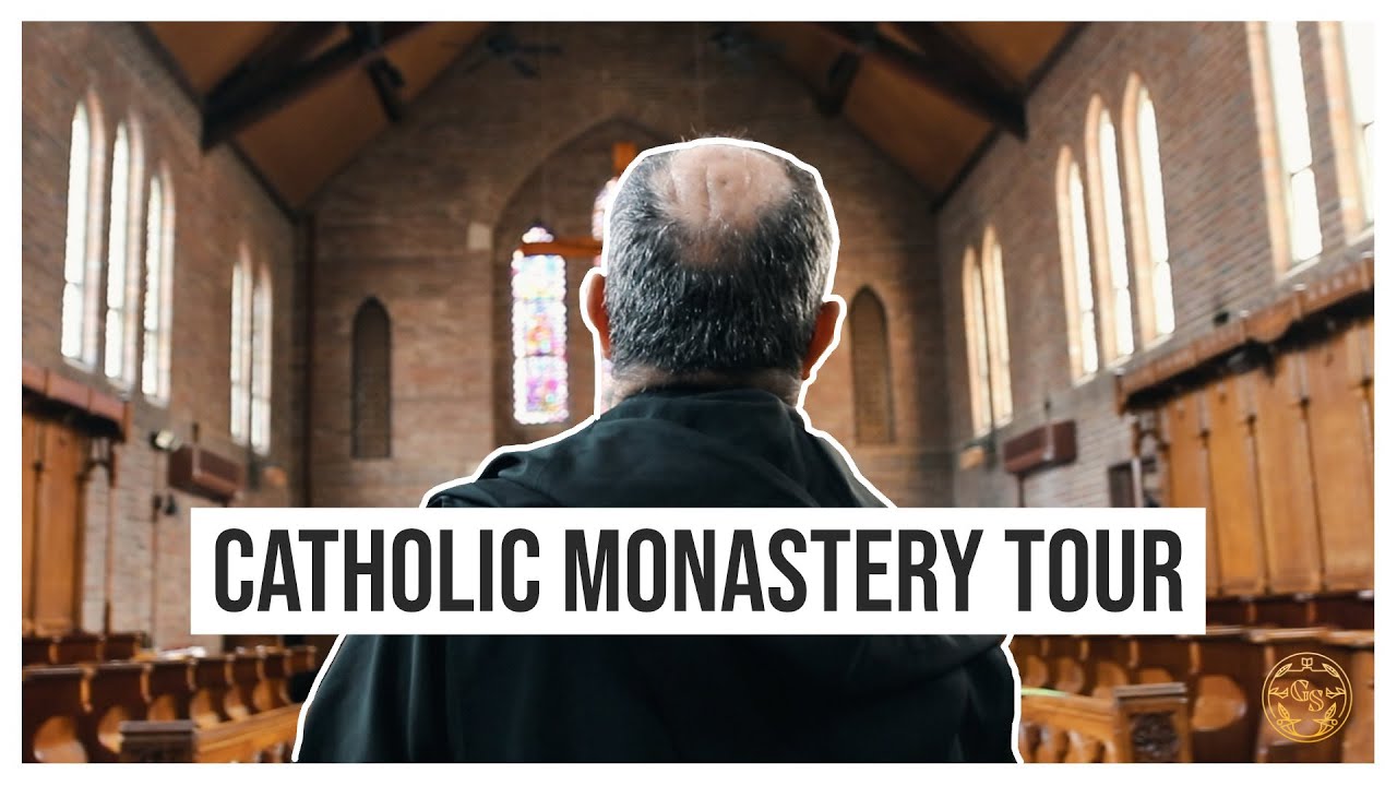 Touring a Catholic Monastery Chapel with a Monk
