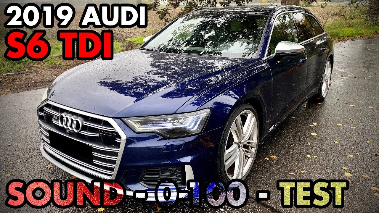 2019 AUDI S6 TDI (C8 4K) | TEST & EXHAUST SOUND + 0-100 | OEM / STOCK | XHAUST
