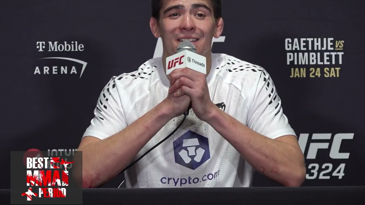 Ty Miller UFC 324 Post Fight Interview