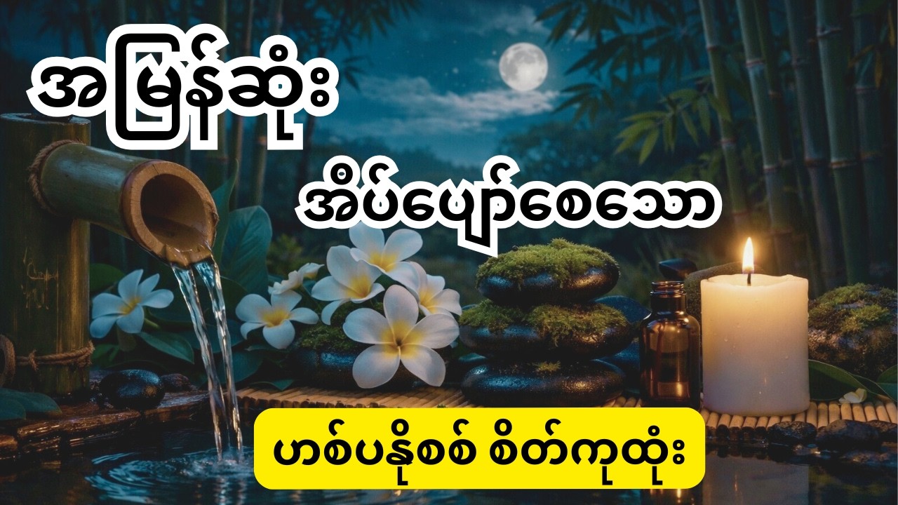 စိတ်ကလေးငြိမ်းအေးပြီး နှစ်ခြိုက်စွာအိပ်ပျော်ဖို့