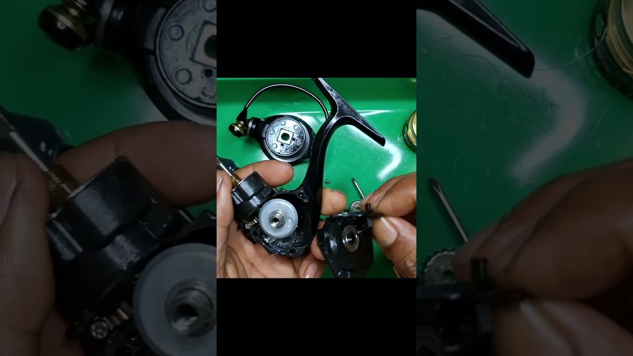Bongkar perawatan reel ryobi