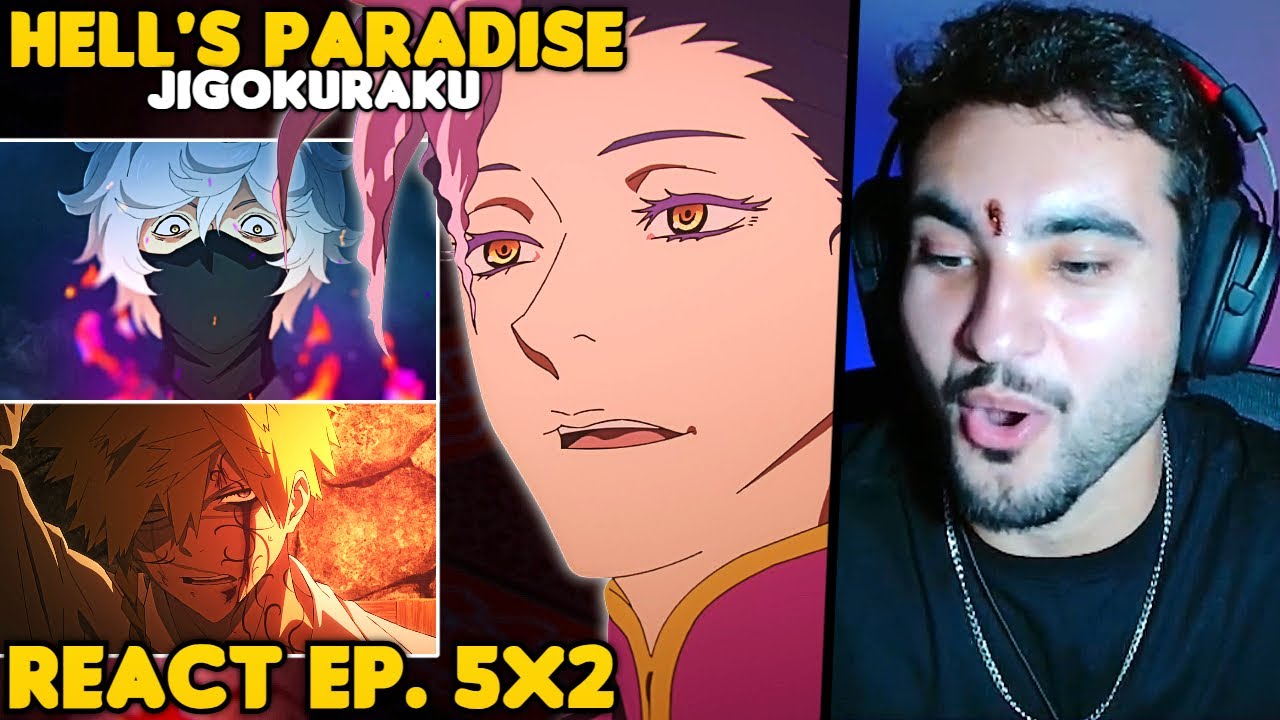 A GUERRA COMEÇOU!! React Hell's Paradise EP. 5 Temporada 2 (Jigokuraku)
