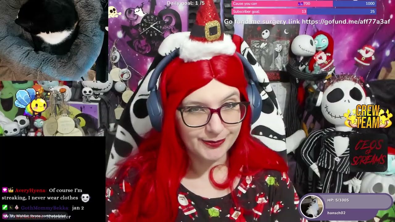 MY LAST UK STREAM THIS YEAR! Finishing ROUTINE...NEW EMOTES! Bauble for sub/gift/bits!