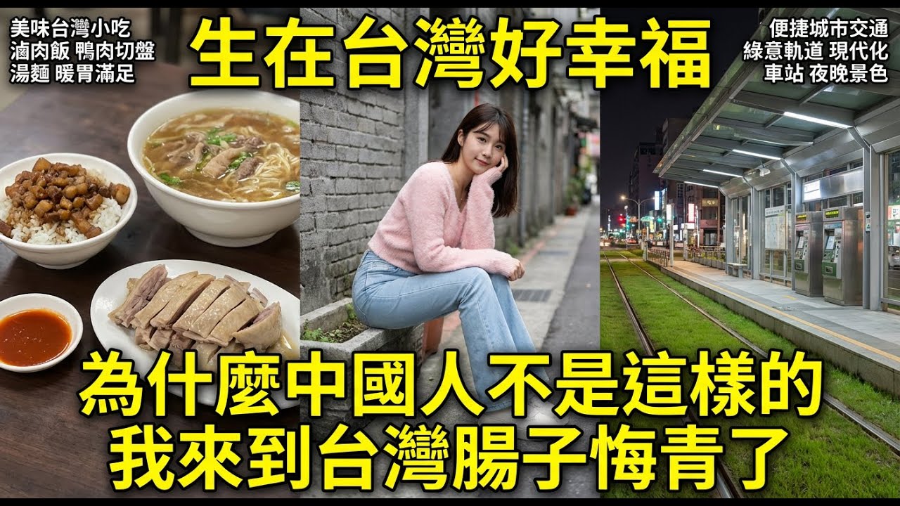 廣東女生台灣旅遊後悔到「腸子都青了」！驚呼：我被台灣驚呆了，這麼有人間氣息的地方怎麼沒早點來？！😱