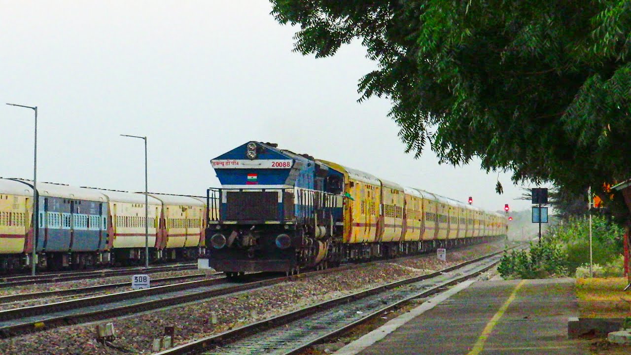 RAGING EMD's in Action | Barmer - Rishikesh Special | Indian Railways