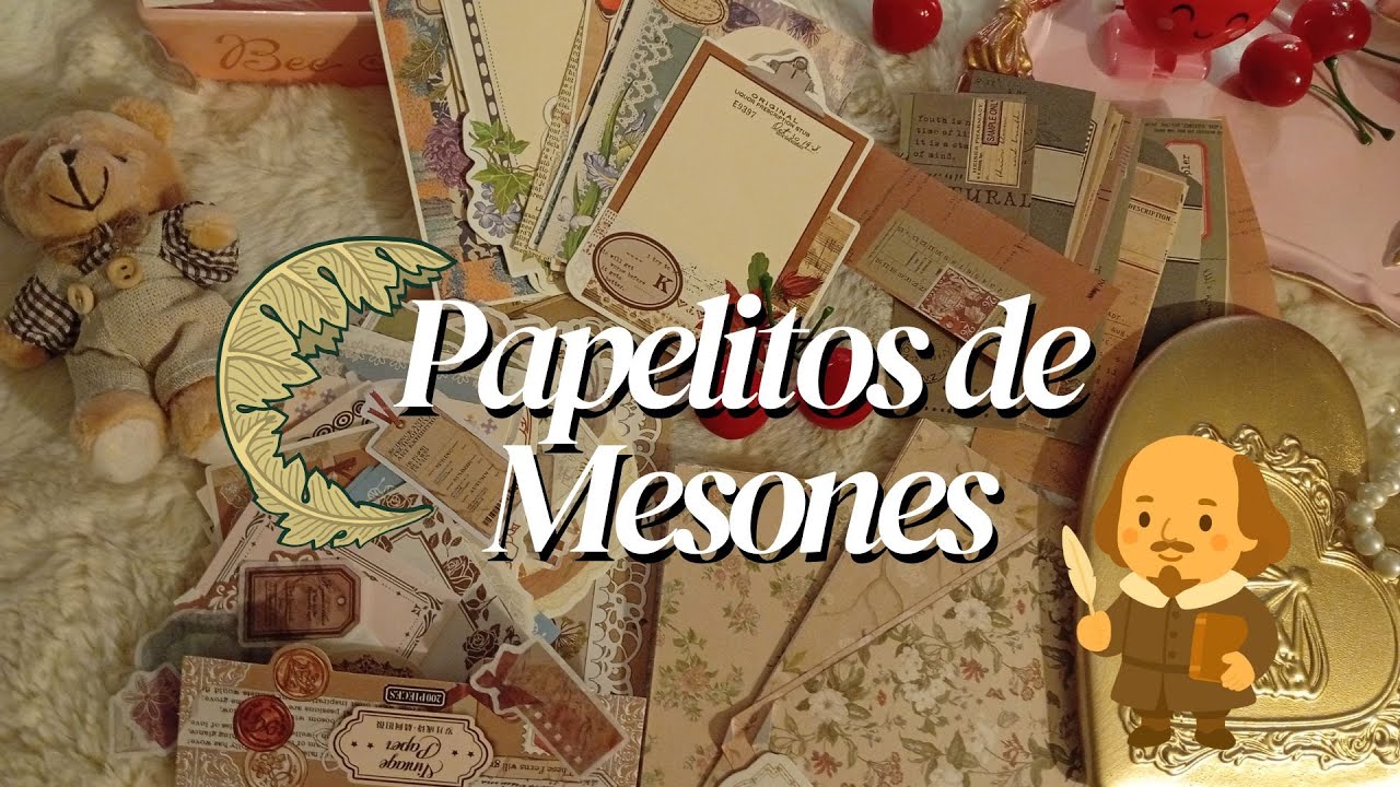 Fuimos a MESONES por Papelitos #unboxing Te muestro como usarlos en #apuntesbonitos