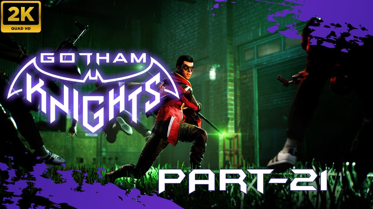 Gotham Knights GAMEPLAY - CF01: Clayface 1440p.