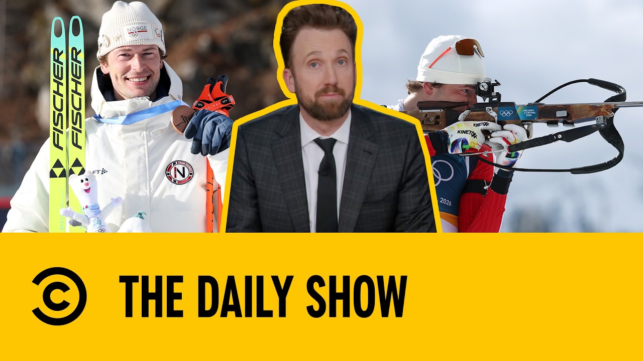 Norwegian Olympian Sturla Holm Confesses To Cheating In Post-Win Interview | The Daily Show