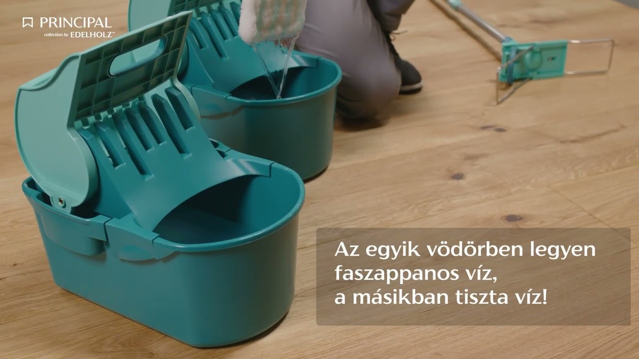 EDELHOLZ PRINCIPAL padlók tisztítása