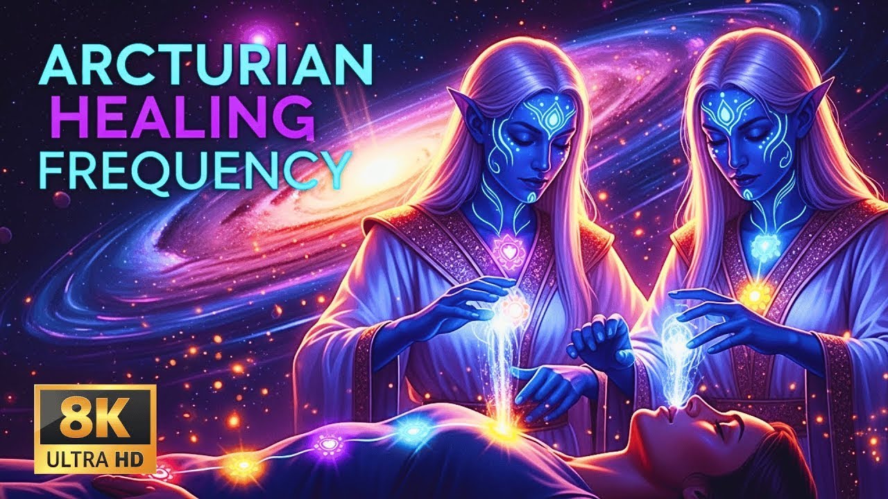 Arcturian Healing Frequency - A Portal to Higher Dimensions Heal Deep Pain and Activate Your DNA