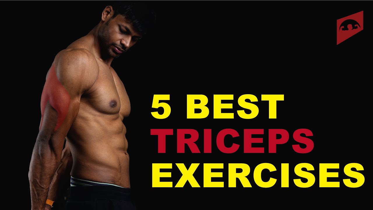 TOP 5 EXERCISES FOR BIGGER TRICEPS || BEGINNER WORKOUT SERIES