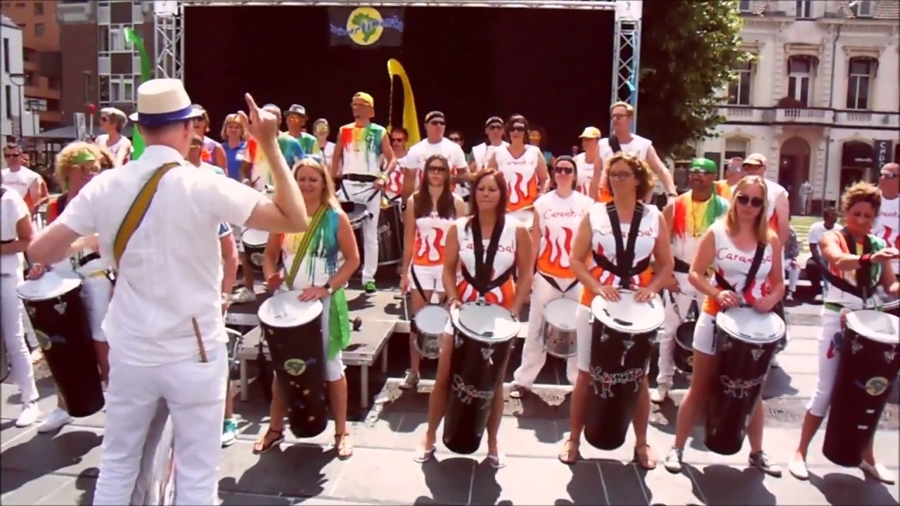 T-Samba-Festival op de Heuvel in Tilburg (1) - alle deelnemende bands - zondag 18 juni 2017