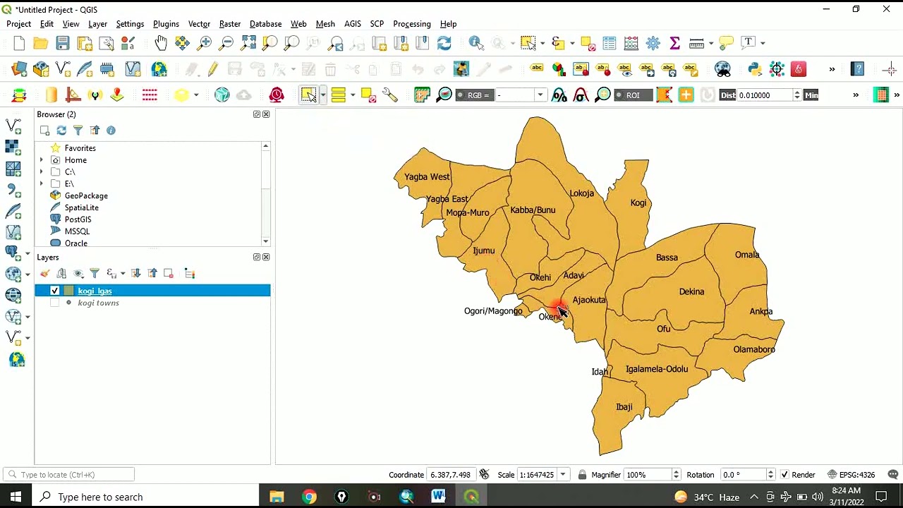 How to select features in QGIS