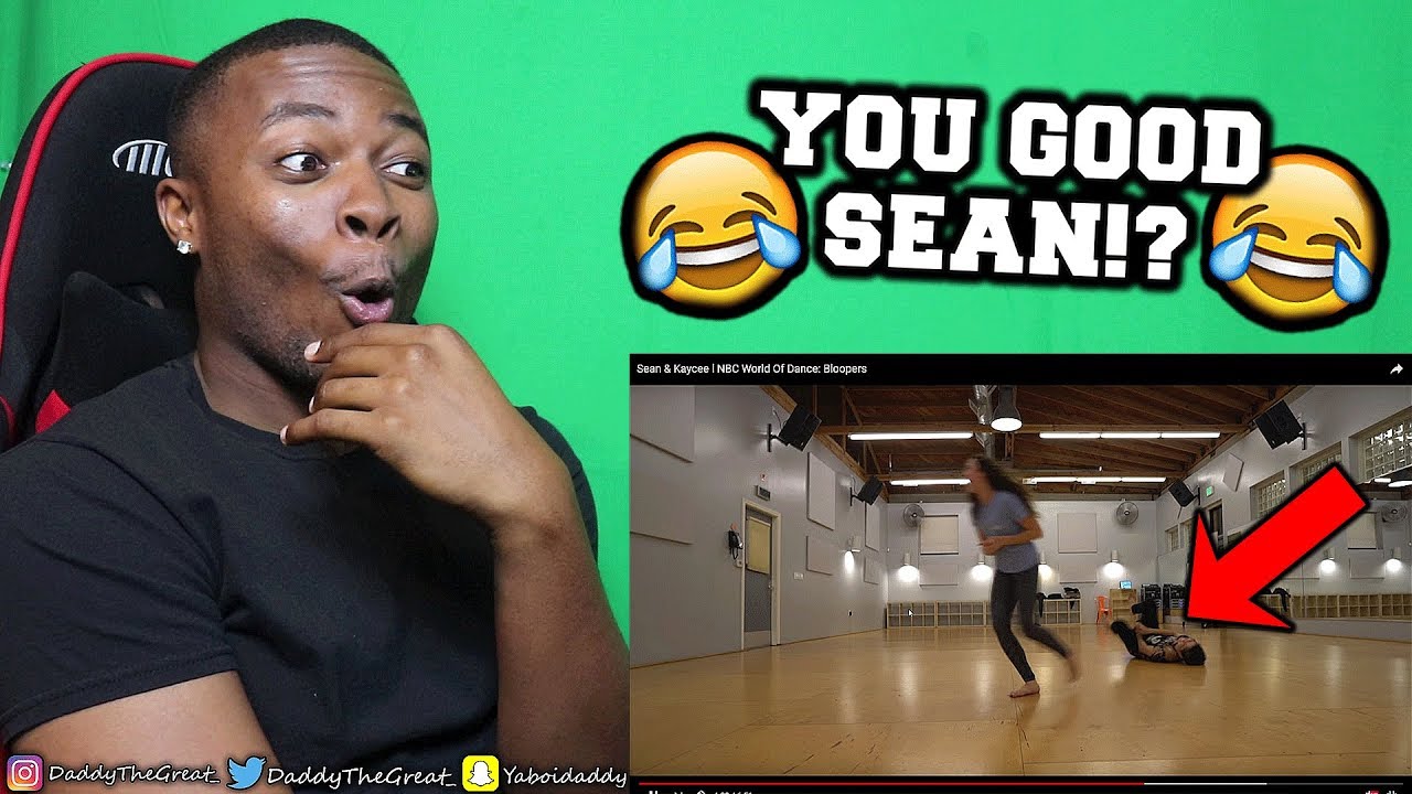 Sean & Kaycee l NBC World Of Dance: Bloopers- REACTION