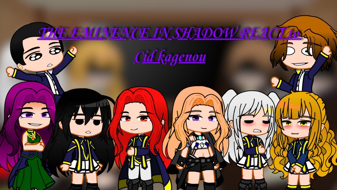 The Eminence In Shadow React To Cid kagenou/Shadow/John Smith.｜Full｜