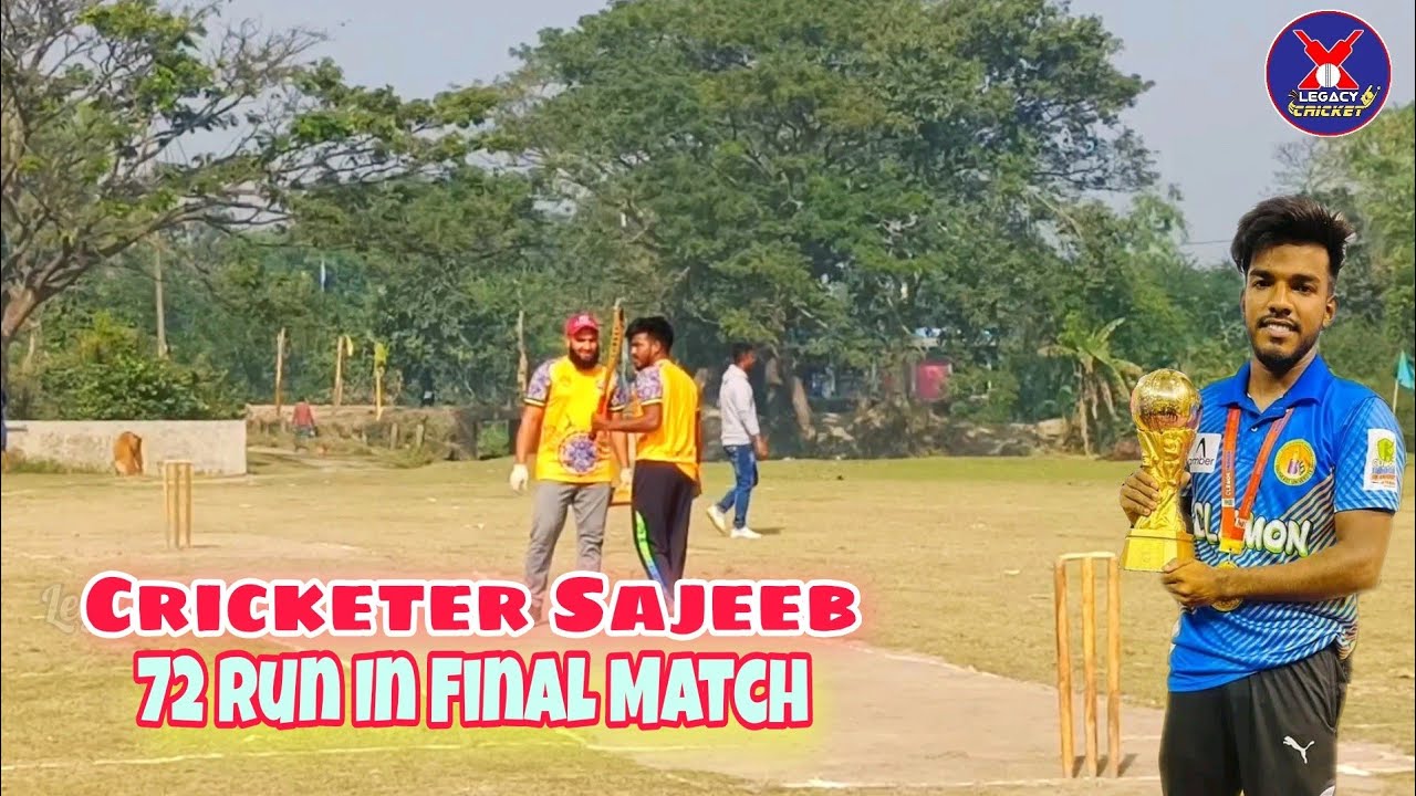 Cricketer Sajeeb Batting Highlights | Tape Ball Cricket | Legacy Cricket