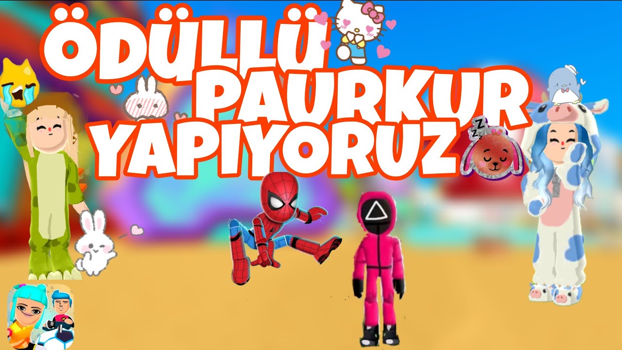 KARDEŞİM İLE ÖDÜLLÜ PAURKUR YAPTİK🦍💨||@MrsNeoYT||#pkxd#paurkur#000#game#cratör