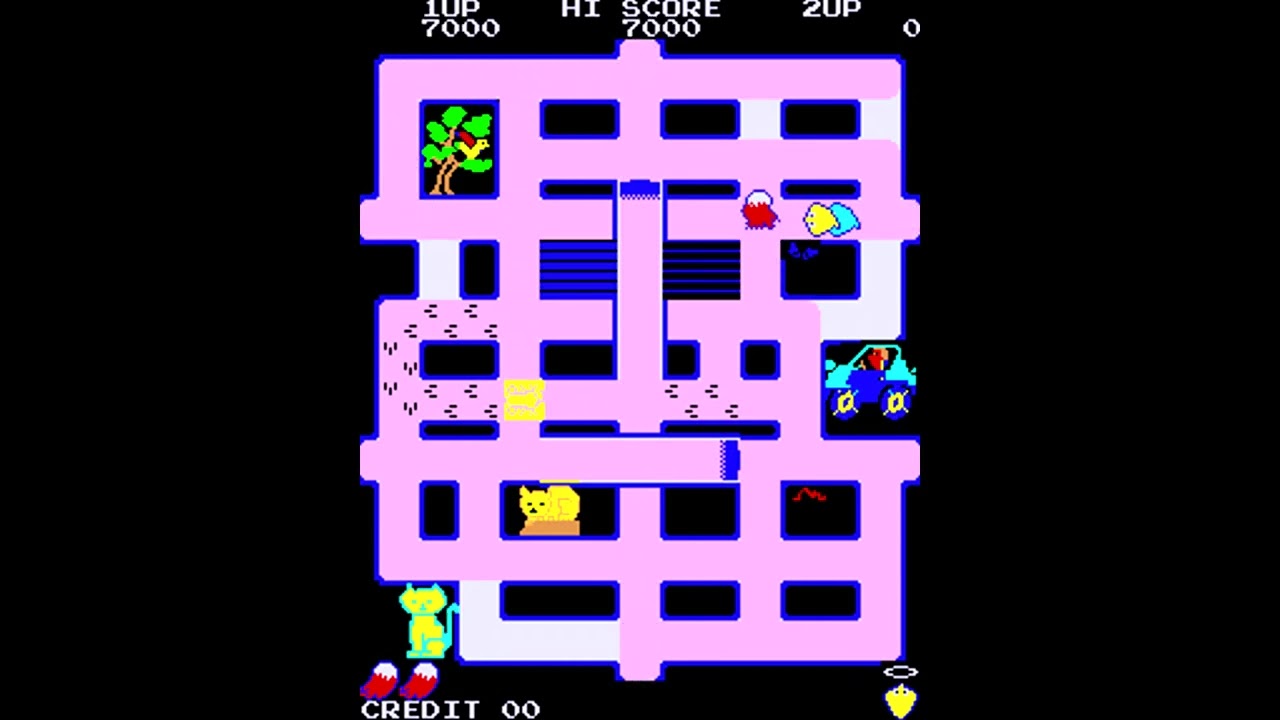 Crush Roller [Arcade Longplay] (1981) Alpha Denshi Co. / Kural Esco Electric, Ltd.