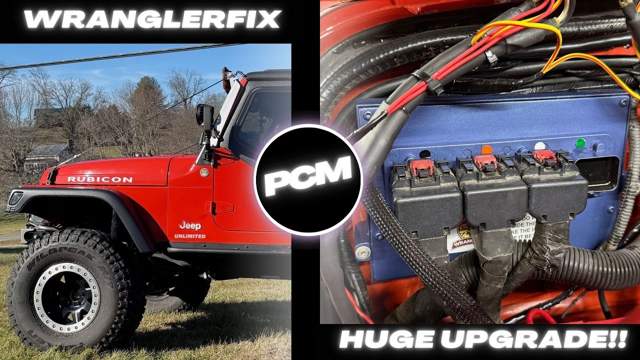 Wranglerfix Jeep Computer Install & Overview - THIS PCM ROCKS!