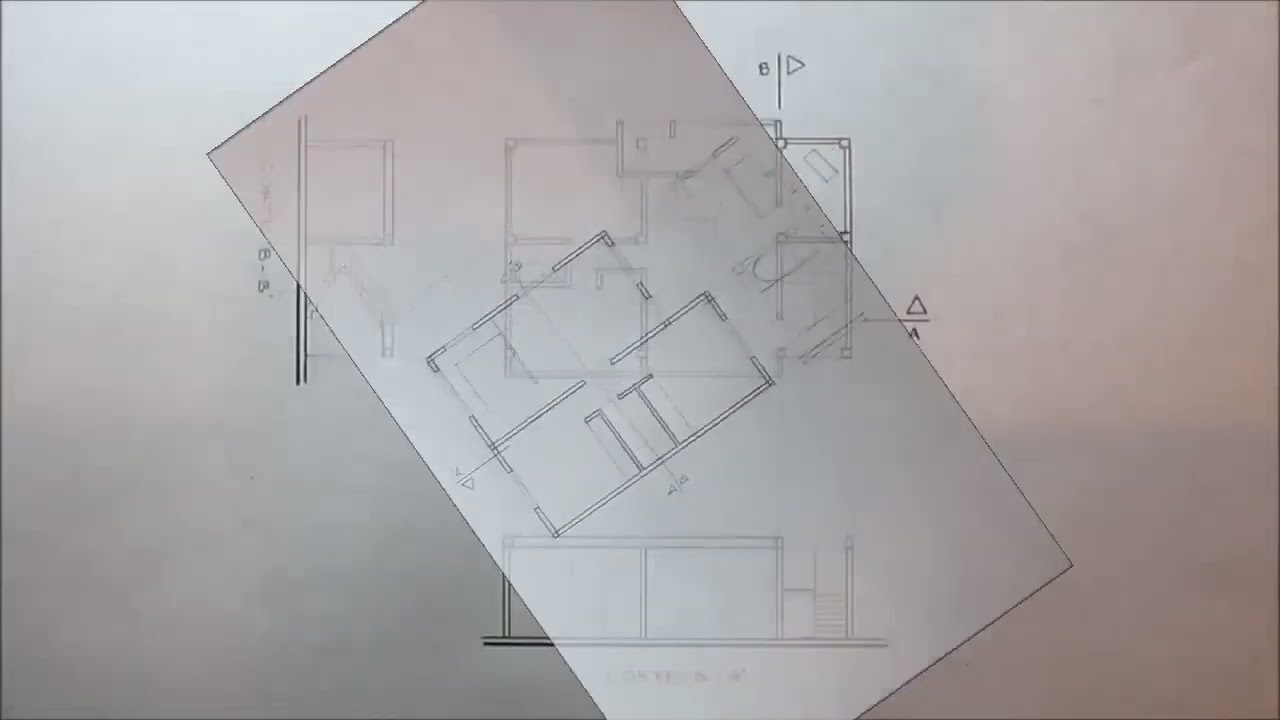 CÓMO HACER UN CORTE DE UN PLANO ARQUITECTÓNICO ||