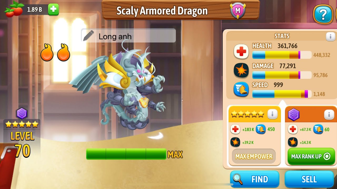 NHẬN SKIN SCALY ARMORED | DRAGON CITY