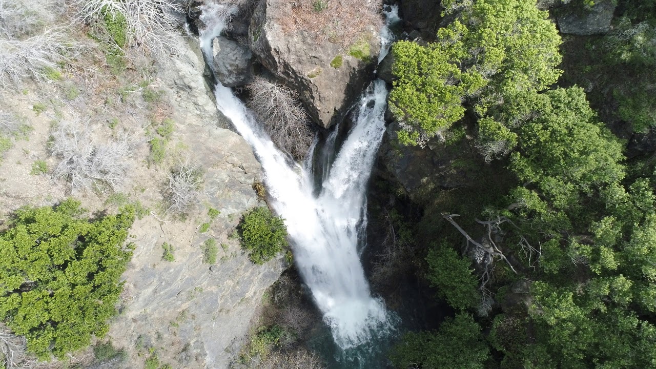 Salmon Creek TRailhead Waterfall 1