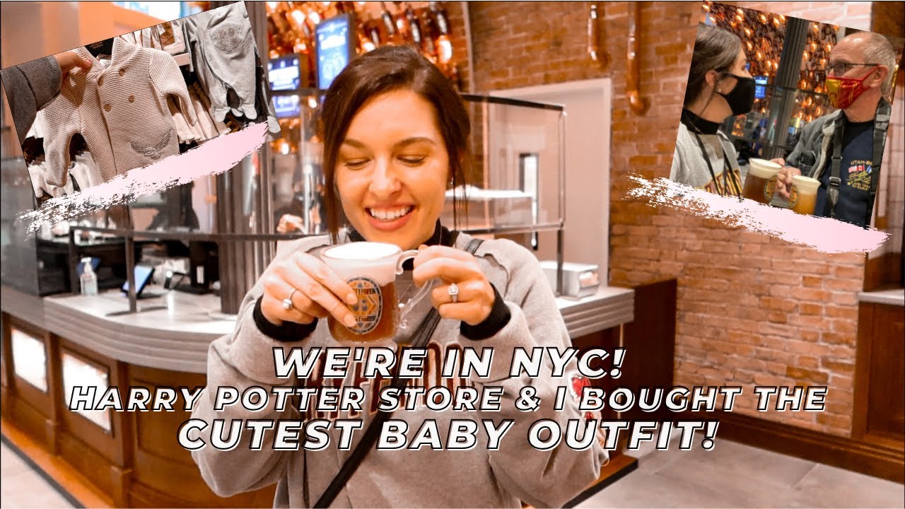 We're In NEW YORK CITY! Harry Potter Store & Cutest Baby Outfit!