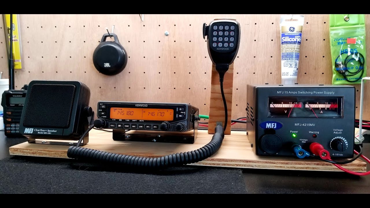 Базовая эксплуатация Kenwood V71A