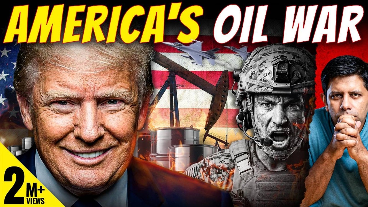 Decoding America’s Mad Lust For Oil | Why Does Trump Want To Loot The Middle East? | Akash Banerjee
