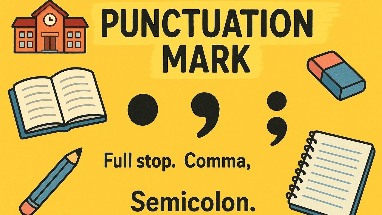 Punctuation Marks - How to use in sentences . punctuation marks ka use Krna shikhe bilkul asani se