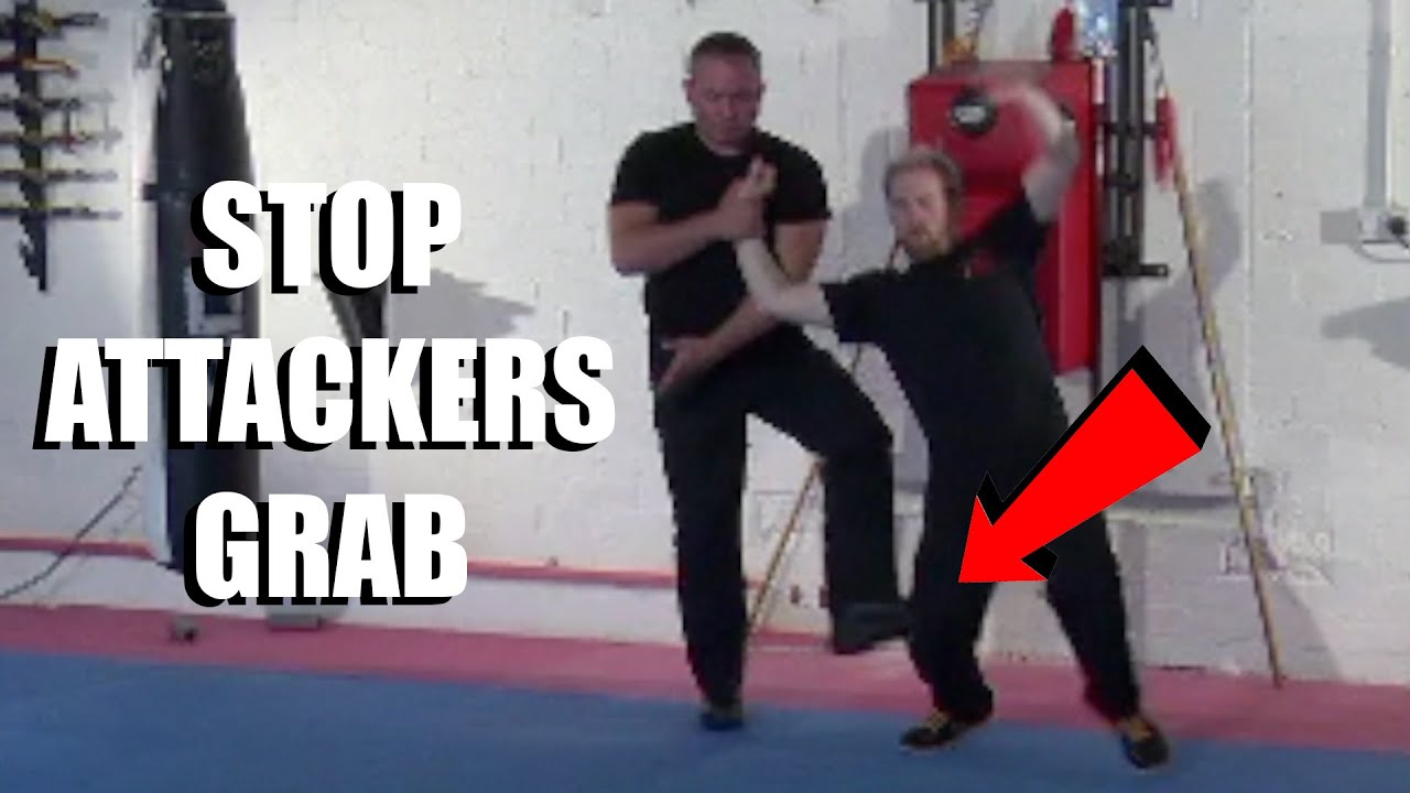 STOP AN ATTACKER’S GRAB AND PUNCH | Sifu Steven Burton