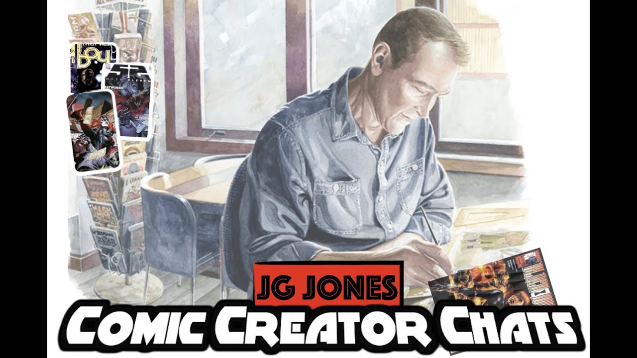 J.G. Jones and how to stay relevant in Comics with 3CM