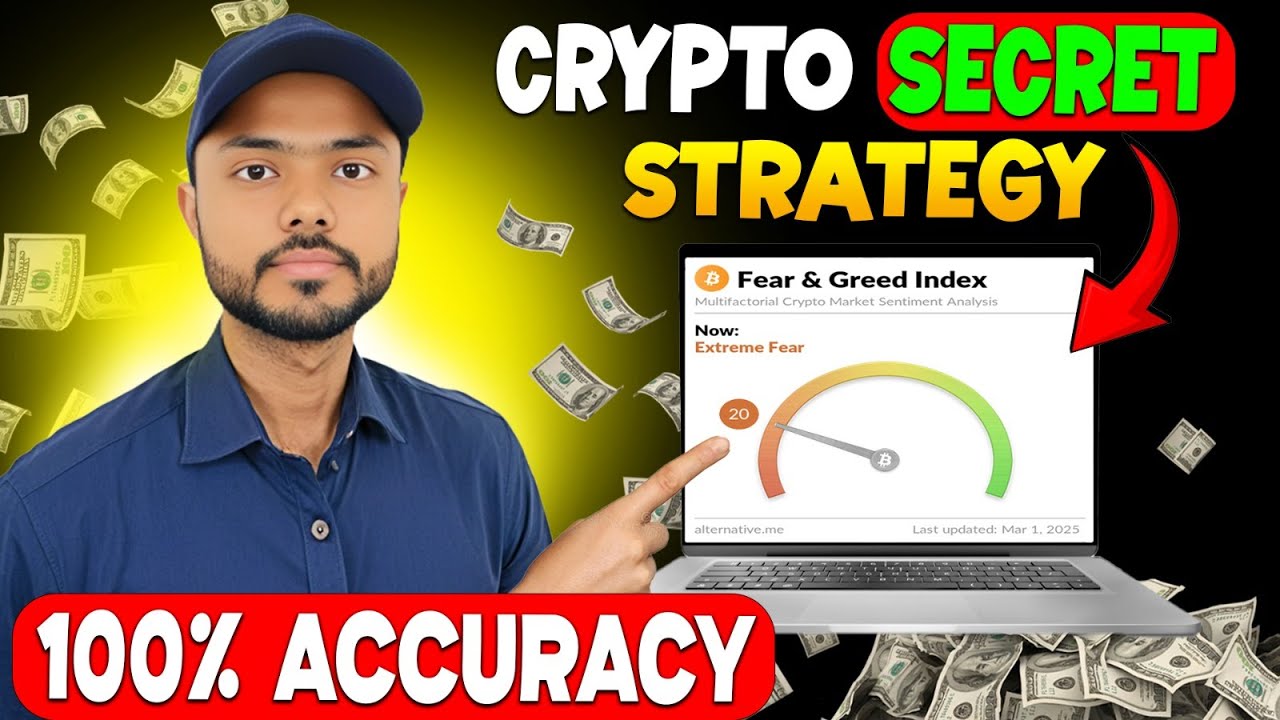 Crypto Fear & Greed Index Explained!🤑🤑 - Crypto Secret Startegy
