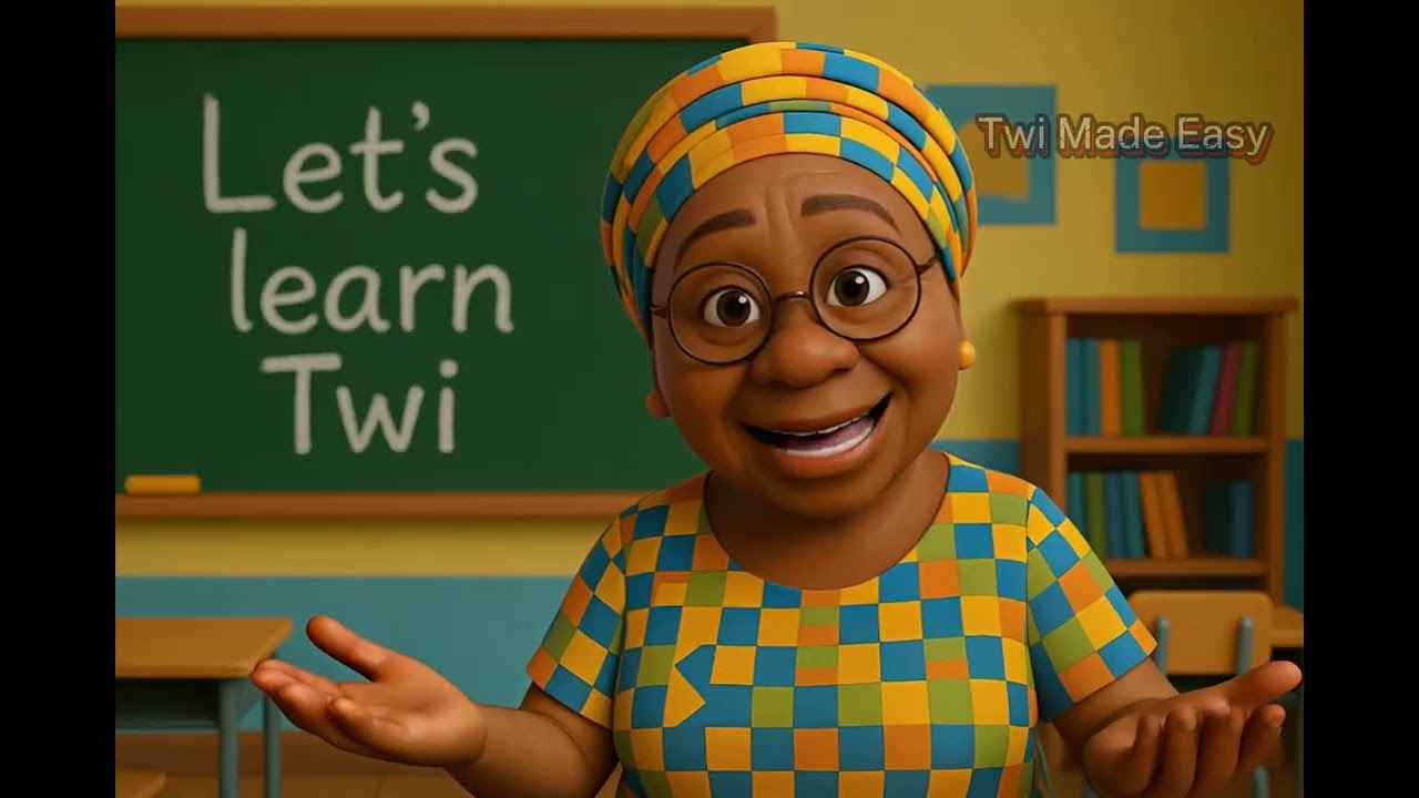Twi Expressions part 1 | Twi Vocabulary | Akan | Twi | Akan Nursery Rhymes