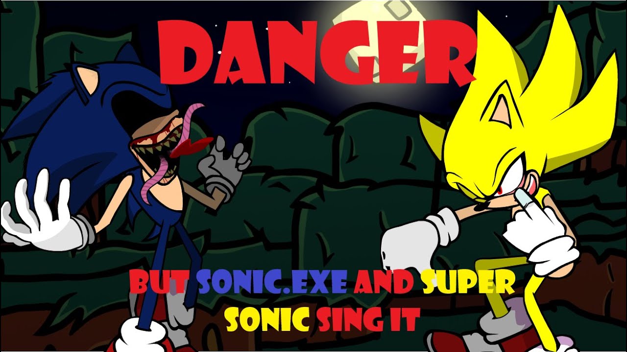 Never Thought The Fight In His Mind Were This Epic, Danger But Exe and Sonic Sing It | FNF COVER #27