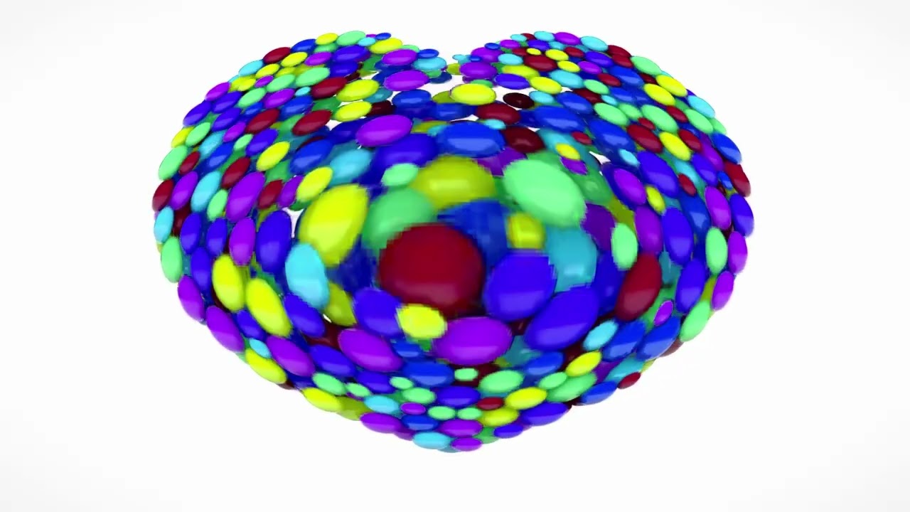 Learn Shapes With Color Balls Super Effects Sponsored By Klasky Csupo 2001 (Heart)