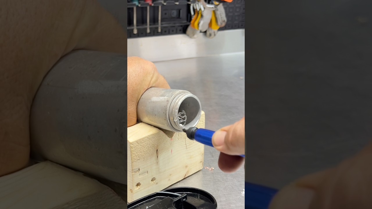A Simple Deburring Tool to Step Up Your Game #shoplife