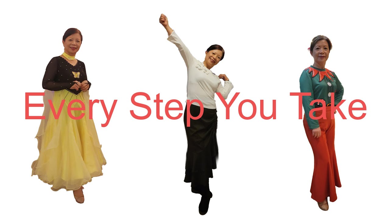 Every Step You Take Line Dance Teach & Demo